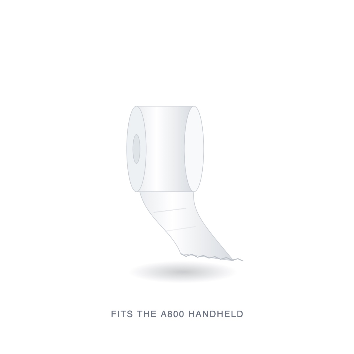 Mini handheld receipt paper